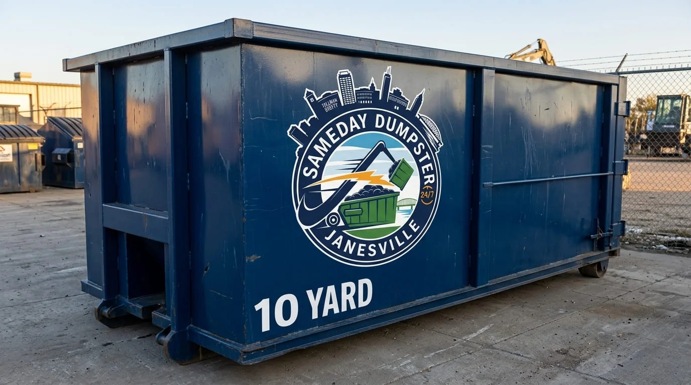 10-Yard Dumpster Rental Janesville