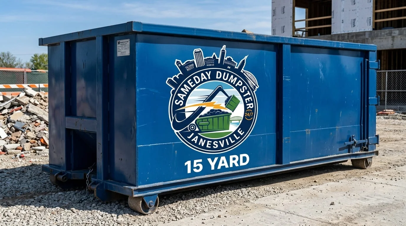 15-Yard Dumpster Rental Janesville