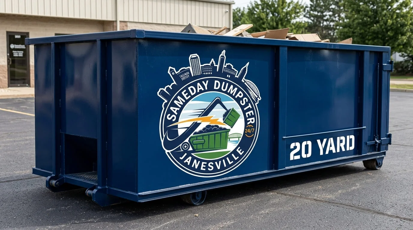 20-Yard Dumpster Rental Janesville
