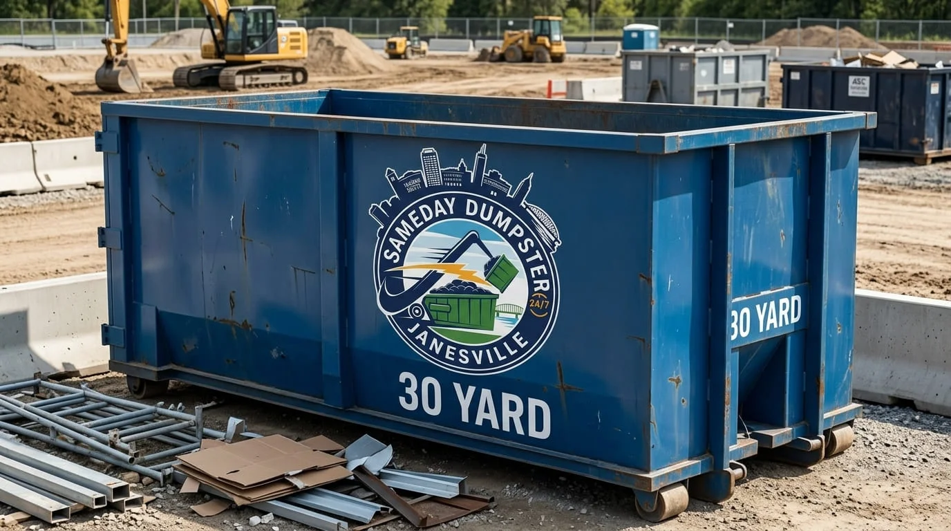 30-Yard Dumpster Rental Janesville