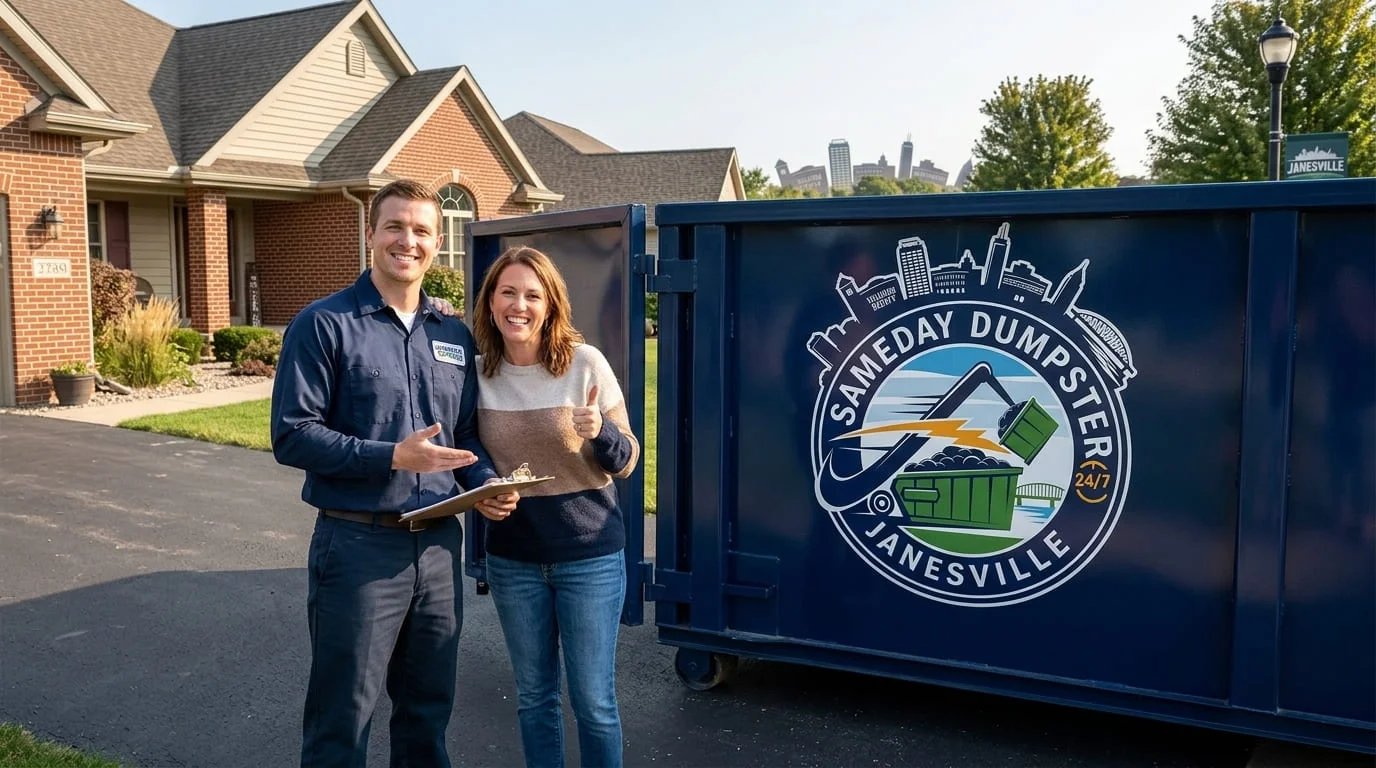 Same-day Dumpster Rental Janesville